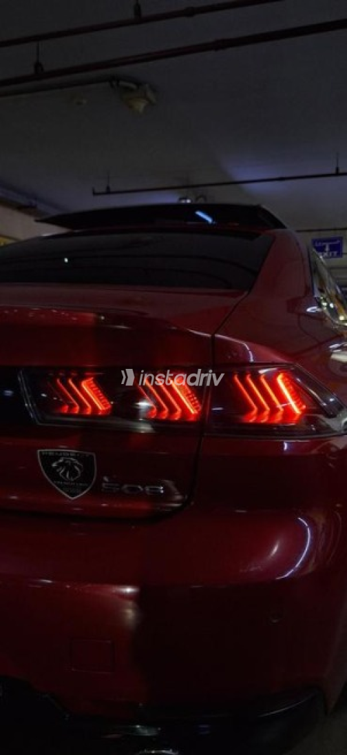 Peugeot 508 2020 Dark Red Automatic Used for Sale in Cairo - 9