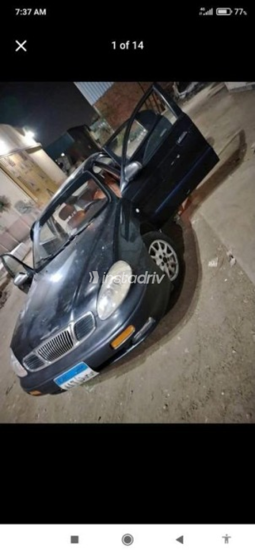 دايو ليوجانزا 2002 أسود أوتوماتيك مستعملة للبيع في الجيزة - 2