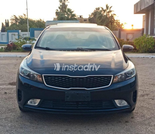 Kia Cerato 2018 Black Automatic Used for Sale in Sheikh Zayed City - 1