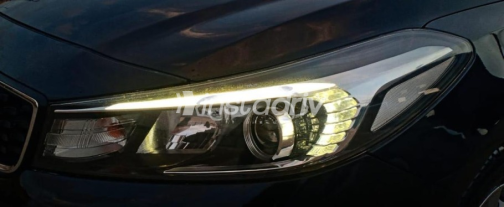 Kia Cerato 2018 Black Automatic Used for Sale in Sheikh Zayed City - 5