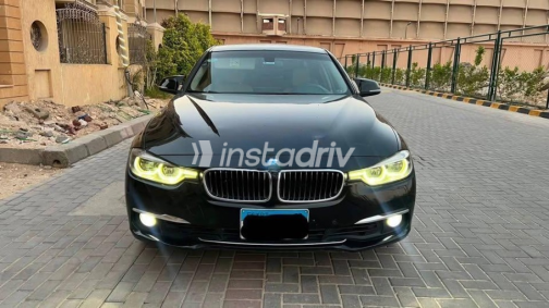BMW 320 2016 Black Automatic Used for Sale in El Haram - 1