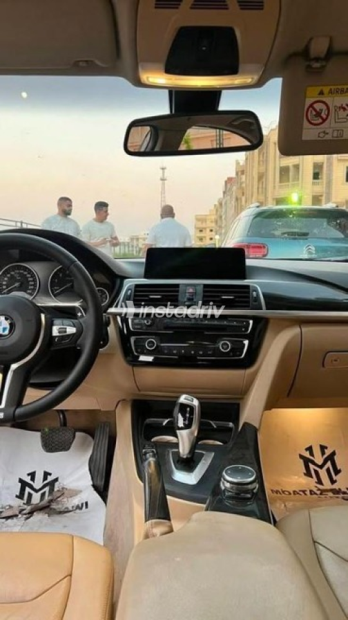 BMW 320 2016 Black Automatic Used for Sale in El Haram - 6