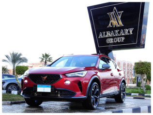Cupra Formentor 2024 Dark Red Automatic Used for Sale in Madinaty