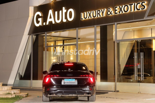 اودي A6 2026 أسود أوتوماتيك مستعملة للبيع في مدينة الشيخ زايد - 6