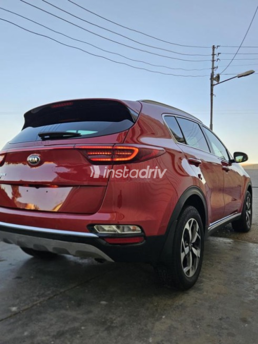 Kia Sportage 2020 Dark Red Automatic Used for Sale in Dakahlia - 4