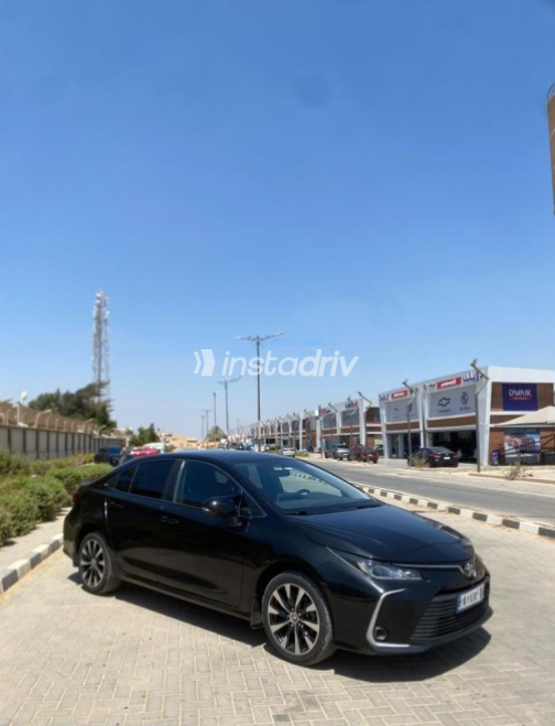 Toyota Corolla 2021 Black Automatic Used for Sale in 6 October - 1