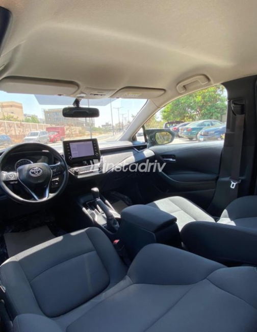 Toyota Corolla 2021 Black Automatic Used for Sale in 6 October - 3