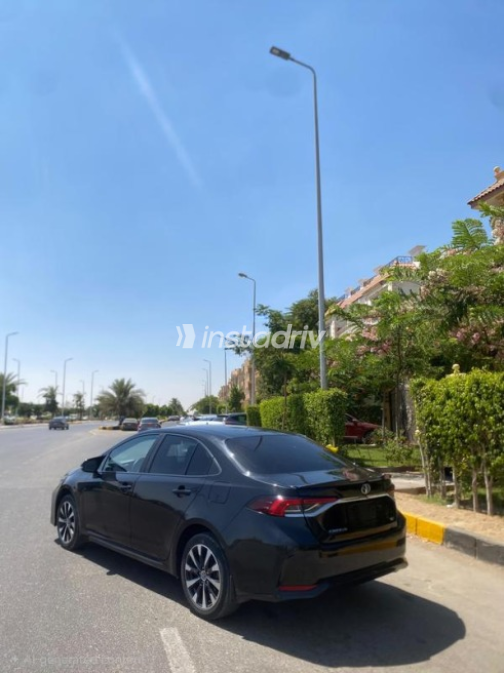 Toyota Corolla 2021 Black Automatic Used for Sale in 6 October - 4