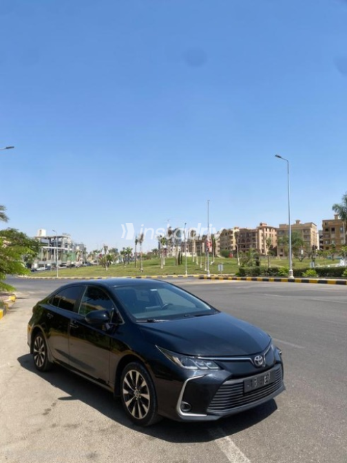 Toyota Corolla 2021 Black Automatic Used for Sale in 6 October - 10