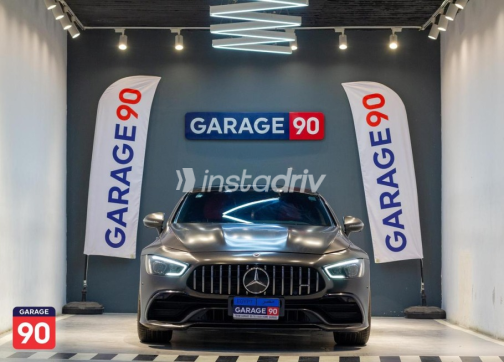 Mercedes GT 43 2022 Gray Automatic Used for Sale in Sheikh Zayed City - 1