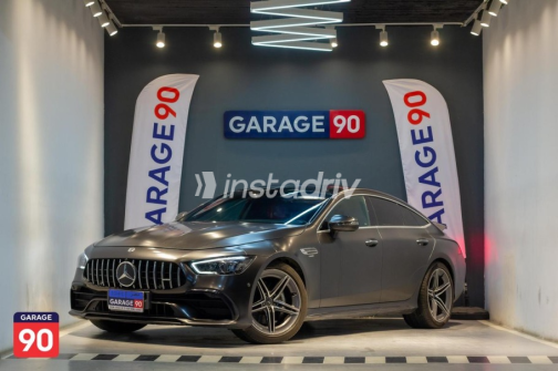 Mercedes GT 43 2022 Gray Automatic Used for Sale in Sheikh Zayed City - 2