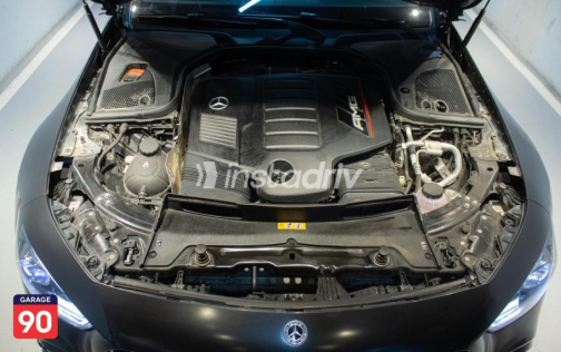 Mercedes GT 43 2022 Gray Automatic Used for Sale in Sheikh Zayed City - 7