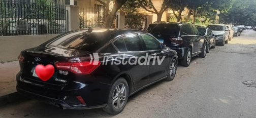 Ford Focus 2022 Black Automatic Used for Sale in Heliopolis - 3