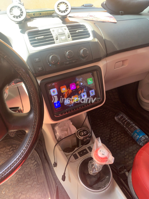 Skoda Fabia 2009 White Manual Used for Sale in Greater Cairo ( Cairo + Giza) - 3