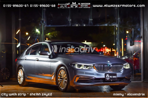 BMW 520 2019 White Automatic Used for Sale in Greater Cairo ( Cairo + Giza) - 4