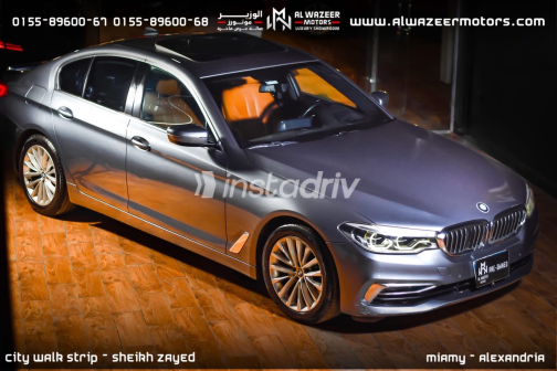 BMW 520 2019 White Automatic Used for Sale in Greater Cairo ( Cairo + Giza) - 7