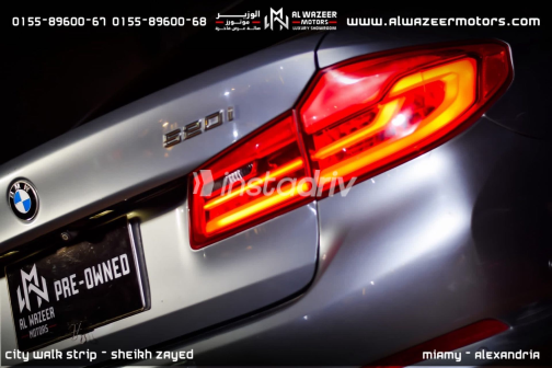 BMW 520 2019 White Automatic Used for Sale in Greater Cairo ( Cairo + Giza) - 8