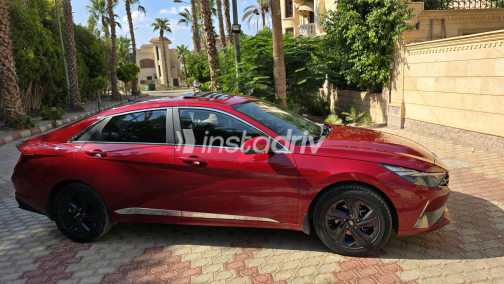 هيونداي إلنترا سى ان 7 2021 أحمر أوتوماتيك مستعملة للبيع في القاهرة الكبرى ( القاهرة - الجيزة) - 8