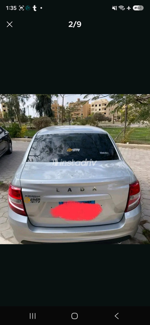 Lada Granta 2023 Silver Manual Used for Sale in Greater Cairo ( Cairo + Giza) - 2