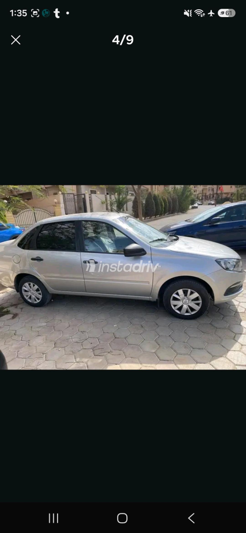 Lada Granta 2023 Silver Manual Used for Sale in Greater Cairo ( Cairo + Giza) - 4