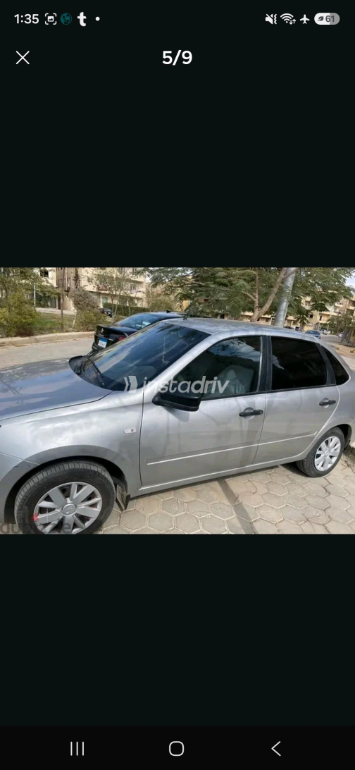 Lada Granta 2023 Silver Manual Used for Sale in Greater Cairo ( Cairo + Giza) - 5