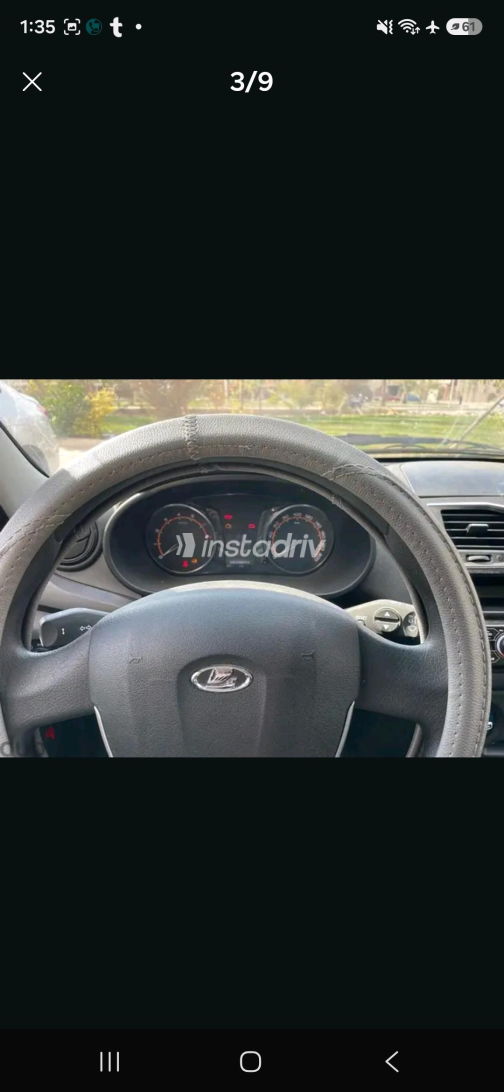 Lada Granta 2023 Silver Manual Used for Sale in Greater Cairo ( Cairo + Giza) - 7