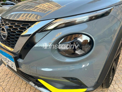 Nissan Juke 2023 Gray Automatic Used for Sale in Heliopolis - 2