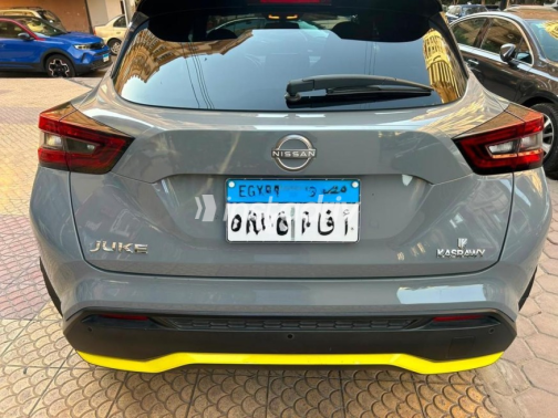 Nissan Juke 2023 Gray Automatic Used for Sale in Heliopolis - 5