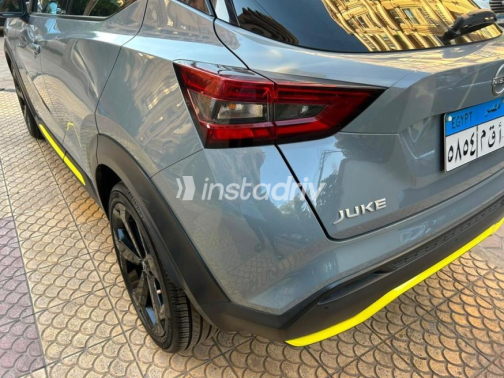 Nissan Juke 2023 Gray Automatic Used for Sale in Heliopolis - 6