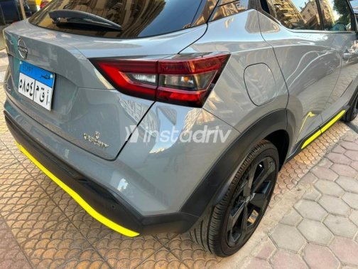 Nissan Juke 2023 Gray Automatic Used for Sale in Heliopolis - 8