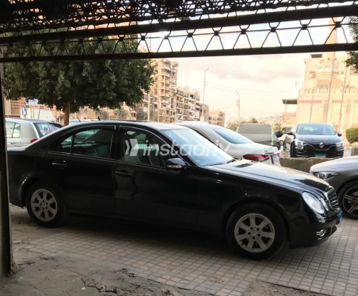 مرسيدس E 200 2007 أسود أوتوماتيك مستعملة للبيع في القاهرة الكبرى ( القاهرة - الجيزة) - 3