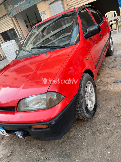 Suzuki Swift 1996 Red Manual Used for Sale in Greater Cairo ( Cairo + Giza) - 4