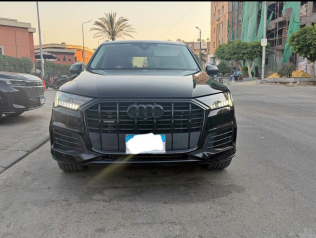 اودي Q7 2022 أسود أوتوماتيك مستعملة للبيع في القاهرة الكبرى ( القاهرة - الجيزة)
