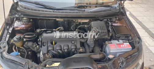 Kia Cerato 2011 Eggplant Automatic Used for Sale in Ismailia - 1