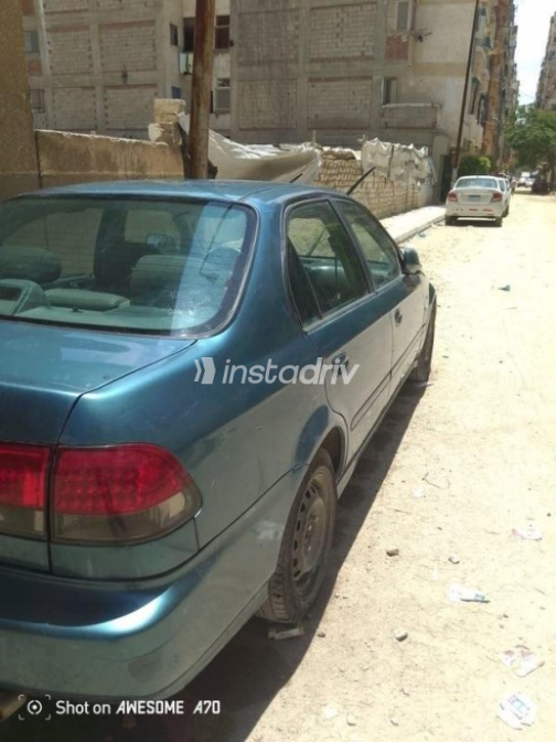 Honda Civic 1998 Cyan Automatic Used for Sale in Alexandria - 2