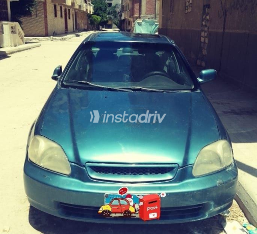 Honda Civic 1998 Cyan Automatic Used for Sale in Alexandria - 4