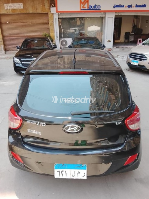 Hyundai I10 2016 Black Automatic Used for Sale in Nasr city - 3