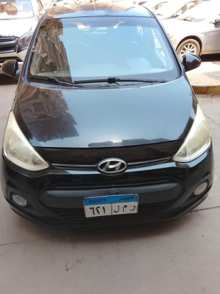 Hyundai I10 2016 Black Automatic Used for Sale in Nasr city