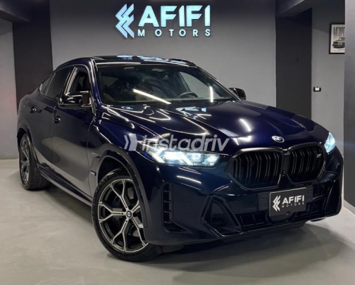 بي ام دبليو X6 M 2024 أزرق غامق أوتوماتيك مستعملة للبيع في القاهرة - 1