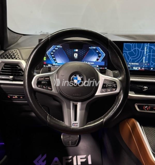 بي ام دبليو X6 M 2024 أزرق غامق أوتوماتيك مستعملة للبيع في القاهرة - 6