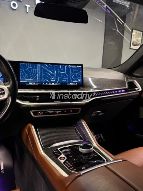 بي ام دبليو X6 M 2024 أزرق غامق أوتوماتيك مستعملة للبيع في القاهرة - 8