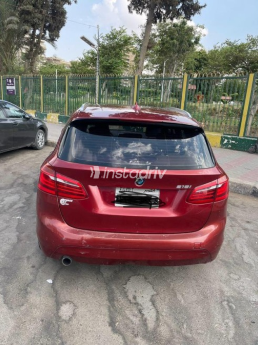 BMW 218 i 2015 Red Automatic Used for Sale in Nasr city - 1