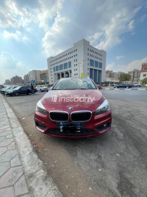BMW 218 i 2015 Red Automatic Used for Sale in Nasr city - 4
