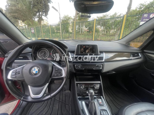 BMW 218 i 2015 Red Automatic Used for Sale in Nasr city - 6