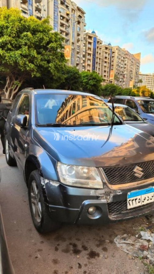 سوزوكى جراند فيتارا 2008 رمادي غامق أوتوماتيك مستعملة للبيع في الإسكندرية - 2