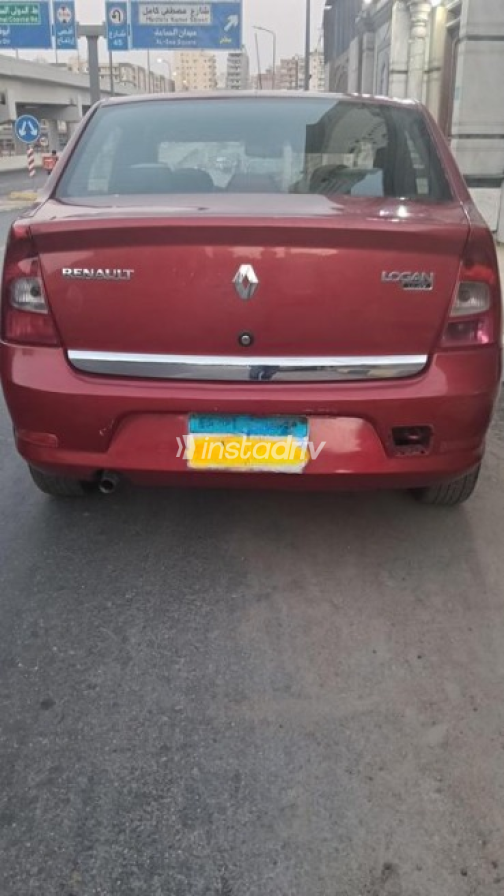 Renault Logan 2013 Red Automatic Used for Sale in Alexandria - 2