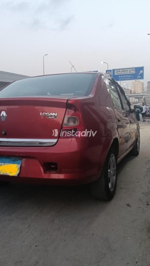 Renault Logan 2013 Red Automatic Used for Sale in Alexandria - 3