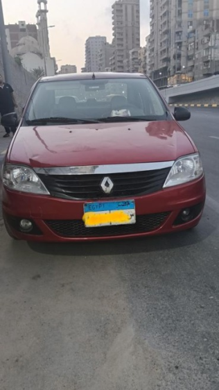 Renault Logan 2013 Red Automatic Used for Sale in Alexandria