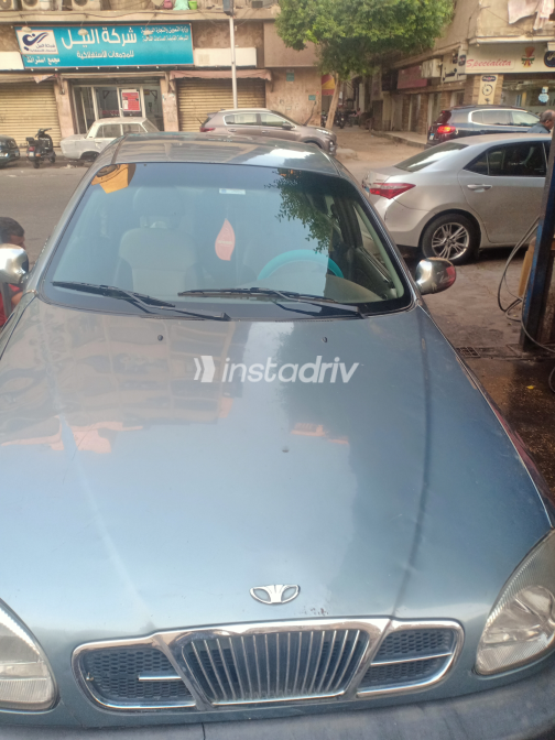 Daewoo Lanos 2 2007 White Manual Used for Sale in Greater Cairo ( Cairo + Giza) - 7