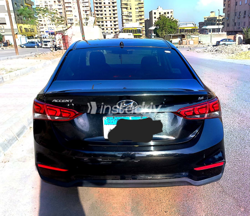 Hyundai Accent HCI 2019 Black Automatic Used for Sale in Greater Cairo ( Cairo + Giza) - 1